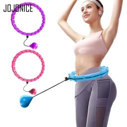 21/24/27/30 nós esporte fitness aros abdominal cintura fina exercício massagem hoop equipamentos de fitness ginásio treinamento em casa perda de peso - Image 1