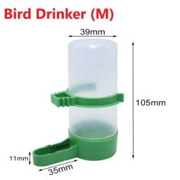 Alimentador bebedor de água de pássaro, bebedouro automático, Pet Parrot Gaiola Garrafa, Beber Cup Bowls, Bird Supplies Dispenser, 1Pc - Image 4