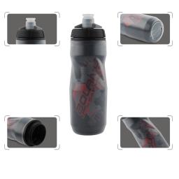 Garrafa de água de ciclismo de montanha, copo esportivo protetor de calor e gelo, equipamento ao ar livre, 600ml - Image 2