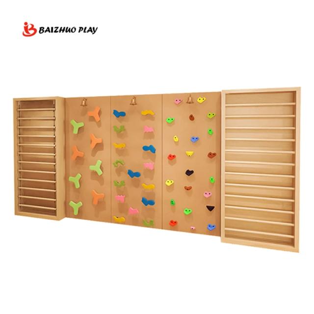 Painel de Escalada Interior para Crianças - Equipamento de Treinamento Físico com Garantia Genuína