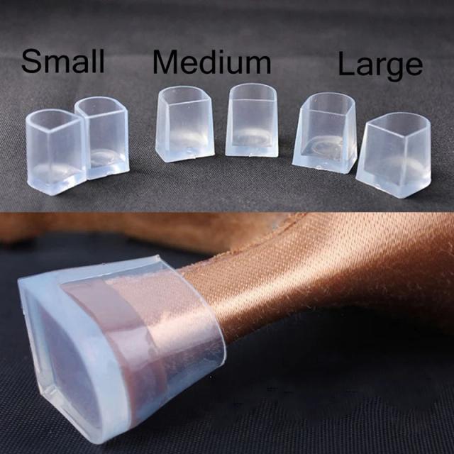 Capas Anti Deslizamento em Silicone para Sapatos de Salto Alto, Protetores para Dança e Kit de Cuidados com Rolhas - 1 Par