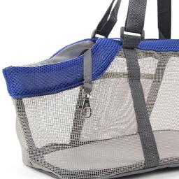 Bolsa de transporte para cães pequenos, malha de gato, filhote respirável, sacola de transporte gatinho, dobrável ao ar livre Travel Pet Bag, Pet Shop - Image 4