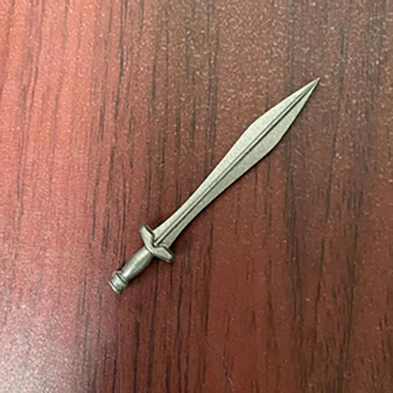1/18 escala mini faca & s \ espada arma modelo cena adereços 3.75 Polegada boneca acessórios coleção exibir brinquedos presentes - Image 1