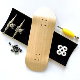 Conjunto de escala de 34 mm com rodas de rolamento de caminhões de eixo duplo - Image 4