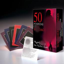 Jogo de cartas para adulto, 50 tipos de baralho de pôquer, Play Bedroom Commands, Dia dos Namorados, Festa de casais, Naughty Gift - Image 2