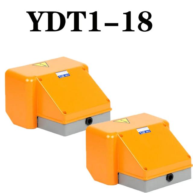 Interruptor de Controle para Máquina de Dobra - Pedal Duplo YDT1-18, 250V/380V, 10A, Ideal para Dobragem e Perfuração