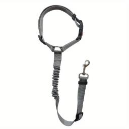 Cinto de segurança reflexivo para pet, trela para cães pequenos, coleira de cachorro, acessórios para caminhadas e viagens, suprimentos carro - Image 5