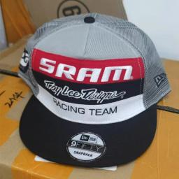 Novo SRAM Racing Snapback Chapéu Esportes ao ar livre Protetor solar Chapéu de beisebol - Image 5