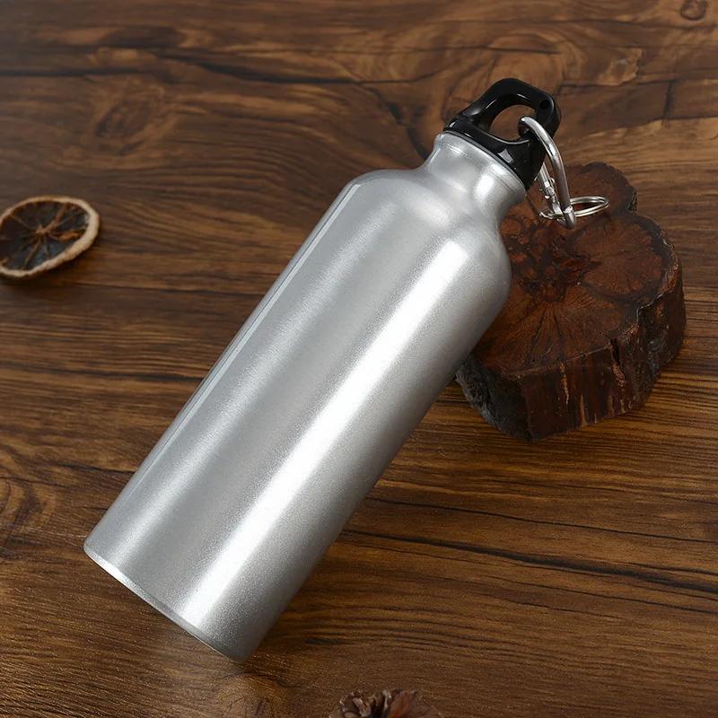 500ml 16oz em branco liso esportes alumínio montanhismo garrafa de água chaleira esportiva - Image 1