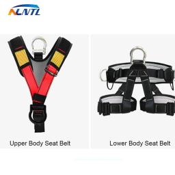 Cinto de segurança destacável do trabalho, exterior Expandir Rock Climbing Harness, proteção de alta altitude, equipamento de construção, resistente ao desgaste - Image 3