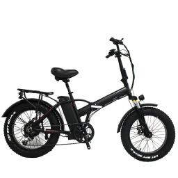 Bicicleta elétrica dobrável para adultos, longo alcance, bateria dupla, E-Bike, pneu gordo, moto, 20 em, 350W, 500W, 1000W - Image 2