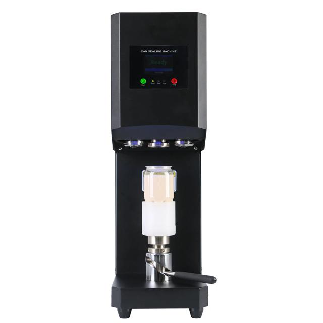 Máquina Semi-Automática de Selagem Inteligente para Latas e Garrafas PET com Enchimento Rotativo e Selagem de Cerveja para Bebidas Alimentares