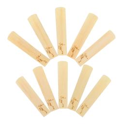 Saxofone Reeds Reed, Tenor, Alto, Soprano, Clarinete, Força 2, 2,5, 3, Peças de Instrumento de Sopros, Acessórios, Alta Qualidade, 10Pcs - Image 3