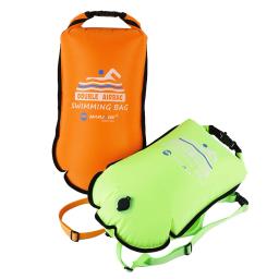 PVC Inflável Aberta Bóia De Natação Impermeável Tow Float Dry Bag Saco de esportes aquáticos Caiaque Canoagem Balde - Image 1