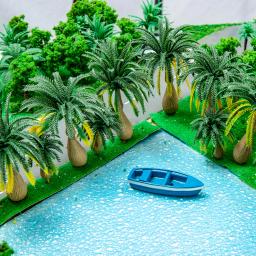 Mini coqueiro palmeiras para layout ferroviário, árvores modelos, arbusto, plantas florestais materiais, mesa de areia, layout de paisagem, 4 cm, 6 cm, 8 cm, 10cm, DIY - Image 5