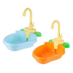 Bacia De Banho De Papagaio De Plástico, Caixa De Banho Automática, Gaiola Pequena, Brinquedo De Pássaro Multifuncional, Suprimentos De Banheiro, 1Pc - Image 6