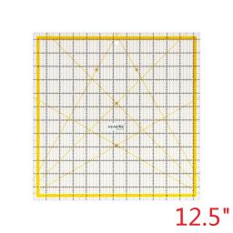 Quadrado Acrílico Patchwork Régua com Linhas de Grade Coloridas, Régua Quilting para Costura, Artesanato DIY, Medição, Corte - Image 6