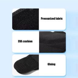 Almofadas De Joelho De Compressão Esportiva, Protetor Elástico, Joelhos Esponja Espessada, Suporte De Cinta, Treinamento De Treino De Dança, 1Pc - Image 5