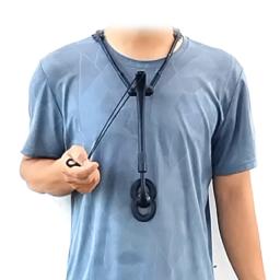 Saxofone ajustável Neck Strap Sling, Harness ombro confortável, alças duplas, acessórios de saxofone - Image 2