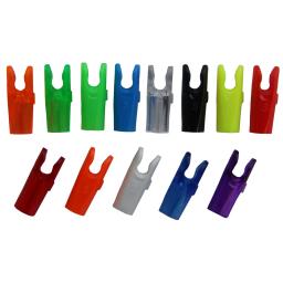 50 peças nocks de pino de seta tamanho l e tamanho s para id6.2mm id4.2mm eixo de flecha de carbono acessório de tiro com arco diy - Image 3