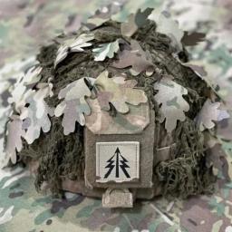 15 Pçs/set Caça Tática CS Wargame Diy Tiras de Camuflagem Dupla Face para Capacete Disparsa - Image 4