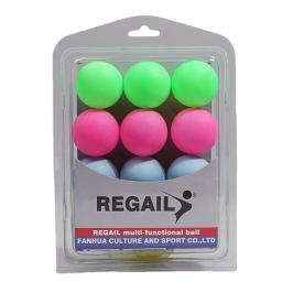 Bolas De Plástico De Tênis De Mesa, Bolas Bouncy, Decoração De Festa, Jogos De Entretenimento, Atacado, Pacote 12 - Image 2