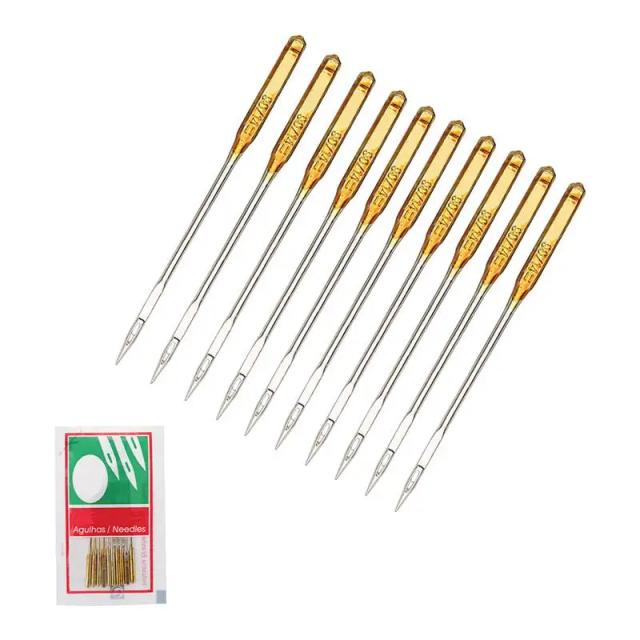 Kit Completo de Agulhas e Acessórios para Bordados e Crochê - 10 Peças Essenciais