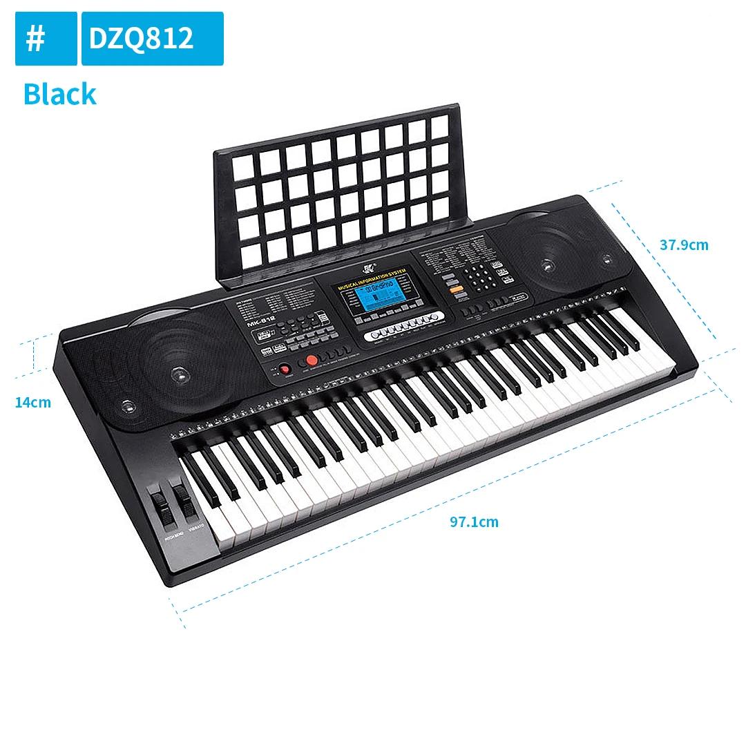 Teclado Musical Profissional, Controlador Midi, Piano Eletrônico, Sintetizador De Música, Digital 61 Teclas, Instrumentos De Órgão - Image 1