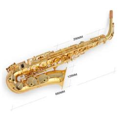 Estrutura clássica alto eb saxofone tenor profissional tom de nível profissional sax jazz instrumentos musicais - Image 2