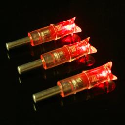 3/6/12 pçs besta seta tiro com arco iluminado nock luz led brilhante para a noite de caça esportes tiro setas caça acessórios - Image 4