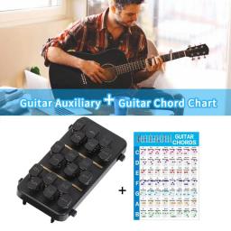 Auxiliar de acordes de guitarra, ferramentas de aprendizagem, ferramenta de prática, treinador de guitarra, ferramenta de exercício de acordes, universal, portátil, ajuda para prática de guitarra - Image 4