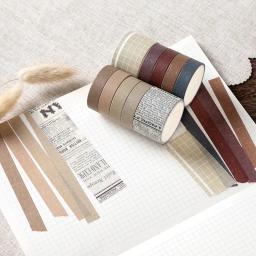 Conjunto de fitas decorativas Washi da série Sweet Dream, Scrapbooking DIY, fita artesanal mascarada, suprimentos escolares e de escritório, 10 unidades por pacote - Image 4