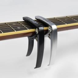 Joyo-capo universal para guitarra, metal capo, mudança rápida, chave braçadeira, liga de alumínio, acústico, elétrico, peças, acessórios - Image 2
