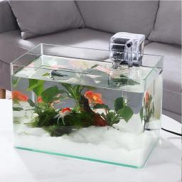 Aquarium cachoeira externo pendurado bomba de oxigênio filtro de água pura qualidade de água para aquário tanque de peixes bacia de peixes - Image 2