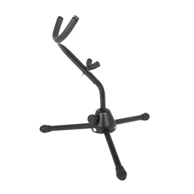 Suporte Dobrável Portátil para Saxofone Alto em Metal - Tripé Estável e Prático para Instrumentos Musicais