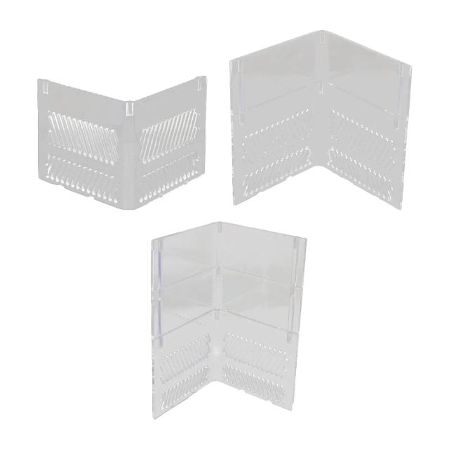 Painel Divisor em Acrílico para Aquários: Combinação de Peixes, Bloqueador e Decoração para Paludarium e Vivarium