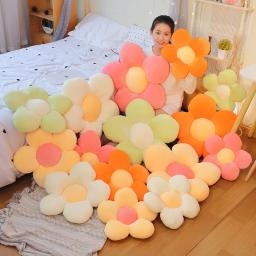 Almofadas De Girassol para Decorações De Casa, Almofadas De Margarida Pequena, Pétalas De Flores, Presentes De Aniversário Bonitos, Quarto E Material De Escritório, 40cm, 6 Estilos - Image 4