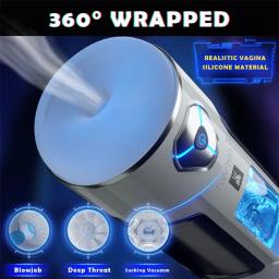 Ventosa penis para homens, Masturbador Masculino, Fidgets, Brinquedo Adulto, Masturbador, Caudas da vagina, Sex Tool - Image 4