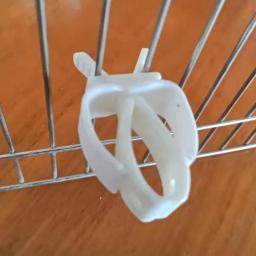 Pequeno Pet Bird Food Holder, Papagaio Frutas Legumes Clip, Choco Osso Alimentador Dispositivo, Bird Cage Acessórios, Bonito - Image 3