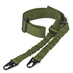 Correia de nylon de 2 pontos, alças ao ar livre, cinto elástico ajustável, acessórios de escalada - Image 2