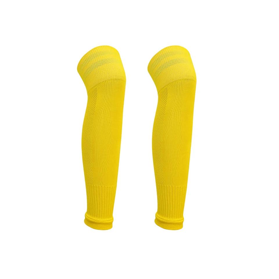 Loogdeel 1 par de meias de futebol, mangas para panturrilha, proteção para joelho adulto, meias esportivas, tubo alto, respirável, aquecedores de pernas de futebol, caneleira - Image 1