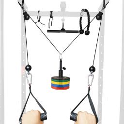 DIY parede polia cabo máquina Set, sistema de fixação, bíceps, tríceps, treinamento de força, treino desportivo, Fitness Equipment - Image 6