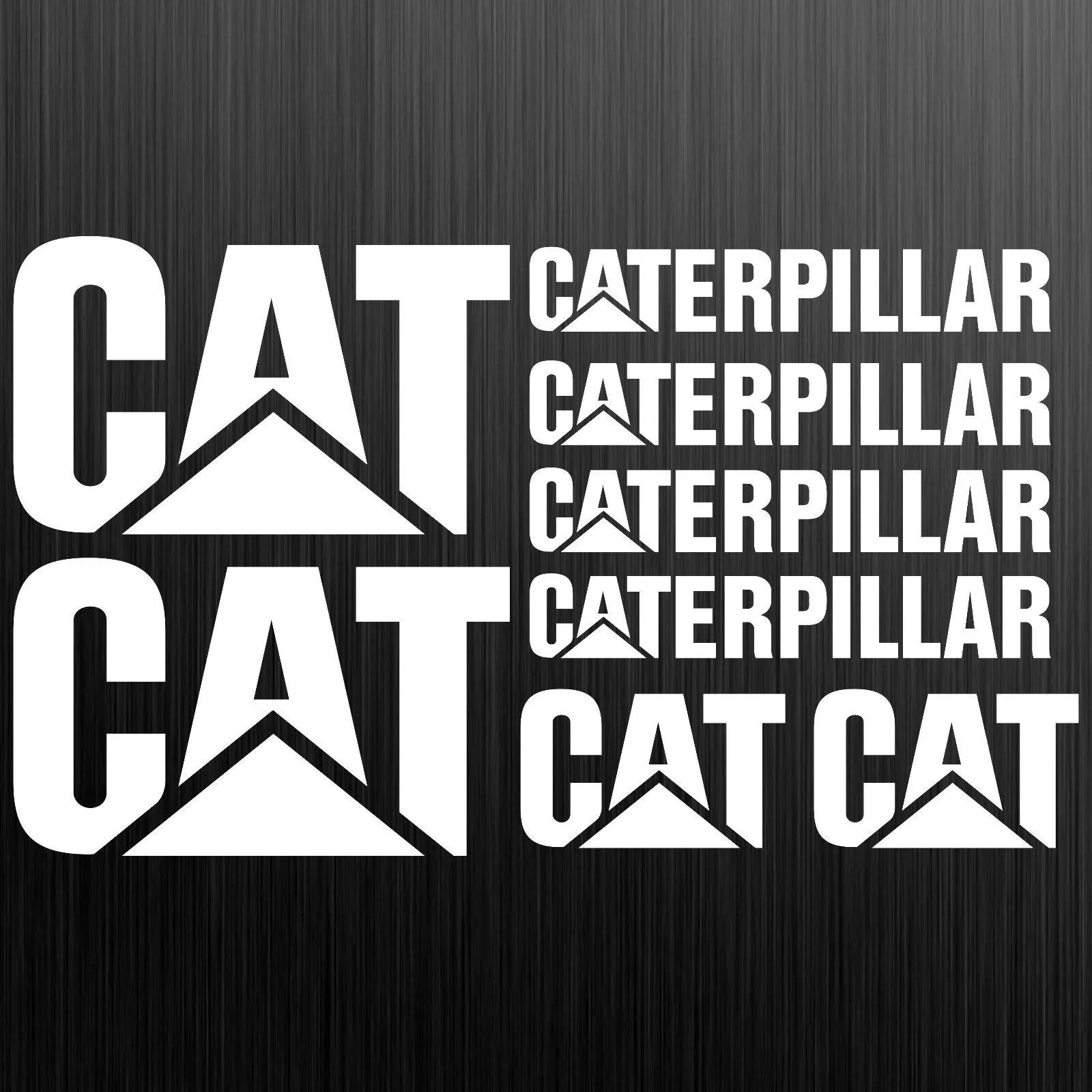 Impermeável PVC Etiqueta Do Carro, Protetor Solar, Engraçado para Caterpillar, CAT, Aufkleber Etiqueta, Bagger Escavadeira, Styling Capa Arranhões, 30cm - Image 1