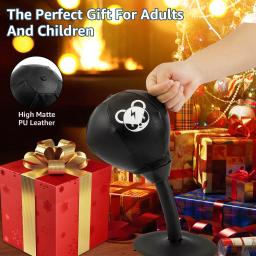 Saco de perfuração de mesa com ventosa, Desk Boxing Bag com Inflator, Fun Punch Rage, Stress Relief Tabletop - Image 5