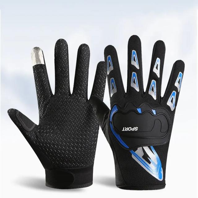 Luvas de Proteção para Motociclistas: Anti-Derrapantes e à Prova de Choque para Atividades ao Ar Livre