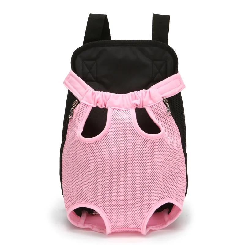 Respirável alça de ombro sacos para cão pequeno, Pet transportadora mochila, malha camuflagem, produtos de viagem ao ar livre, gatos e cães, Gatos - Image 5