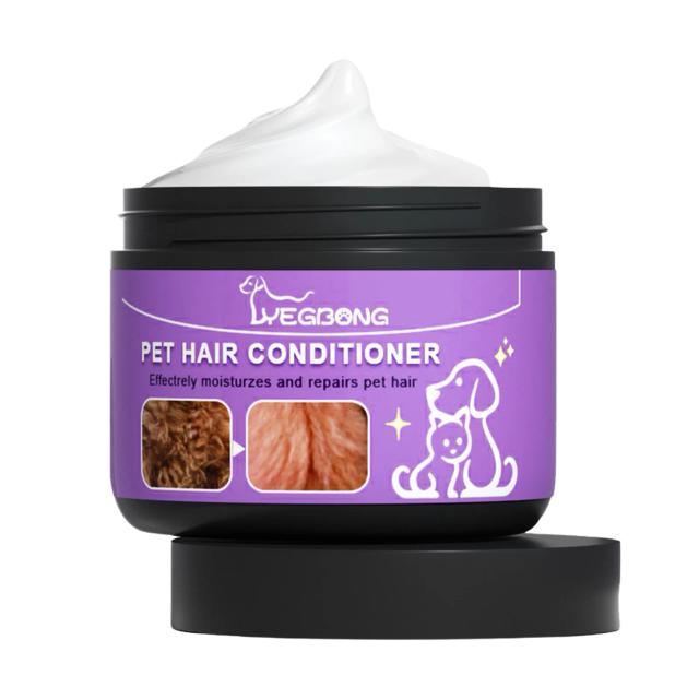 Casaco e Bálsamo Confortável para Animais de Estimação com Condicionador e Óleo Hidratante para Gatos e Cachorros - 50ml