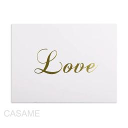 Mini cartão de agradecimento gravado em ouro, 48 unidades, comemoração, feliz aniversário, natal, festa, casamento, carta, cartões de saudação - Image 5