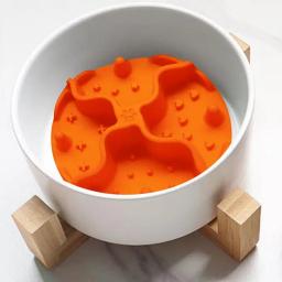 Tapete de alimentação lenta para cães, Almofada Slow Food com ventosa, Dog Crate Lick Pads, Brinquedo de treinamento para cão médio - Image 6