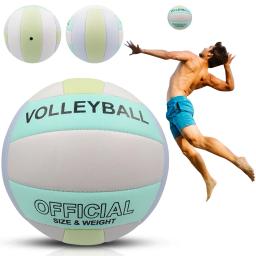 Bolas de voleibol de prática antiderrapante para treinamento externo e interno, esportes de equipe resistentes ao desgaste, tamanho 5 - Image 3